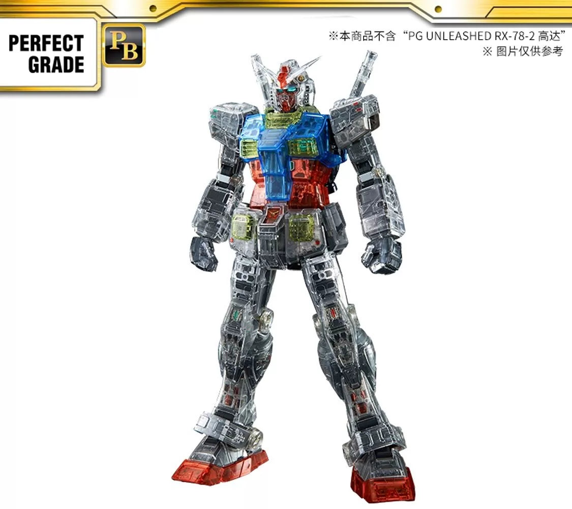 031026-toy-28 Gundam Bandai pgu original color transparent outer armor rx-78-2 ancestor 2.0