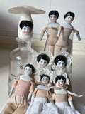 040926-doll-295 antique german mini porcelain head doll china doll puppet