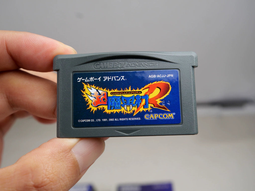 120926-toy-12 GBA game, Supermagic Village R, Capcom classic action original genuine cartridge, rare, coloring as shown, full box, good state, chip memory, normal function, transparent protective box included in shipping.