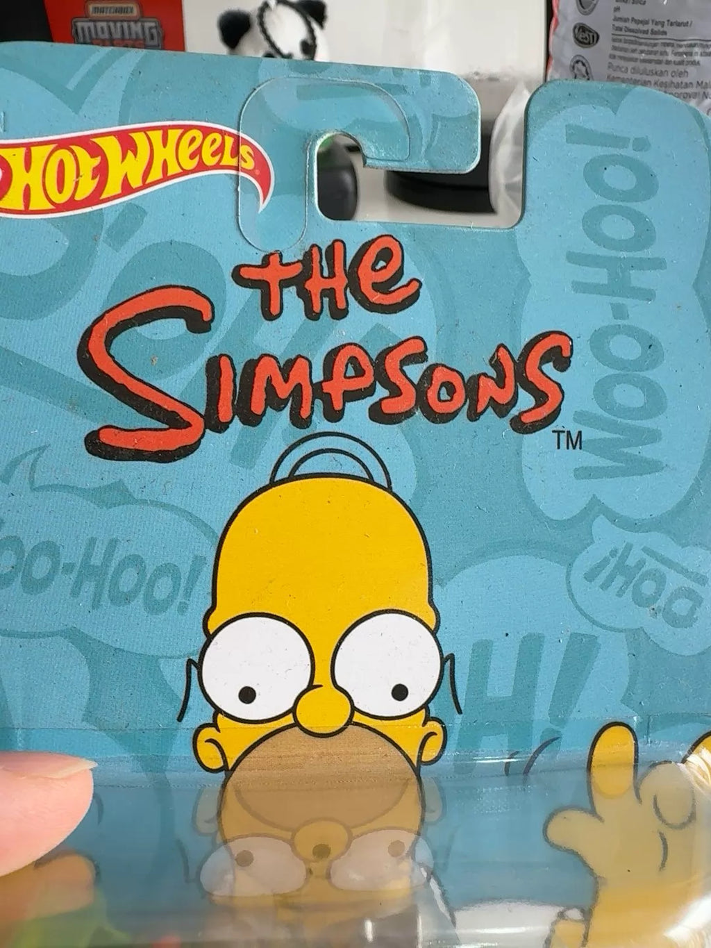 210926-toy-51 Hot Wheels The Simpsons Homer seal 1/64th scale alloy material board status 14 ye New