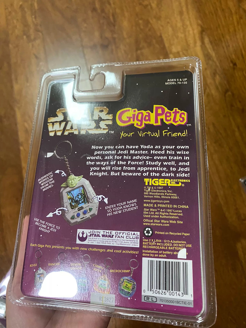 210926-toy-24 Tamagotchi gamewatchTIGER electronic pet Star Wars non-topma songs company