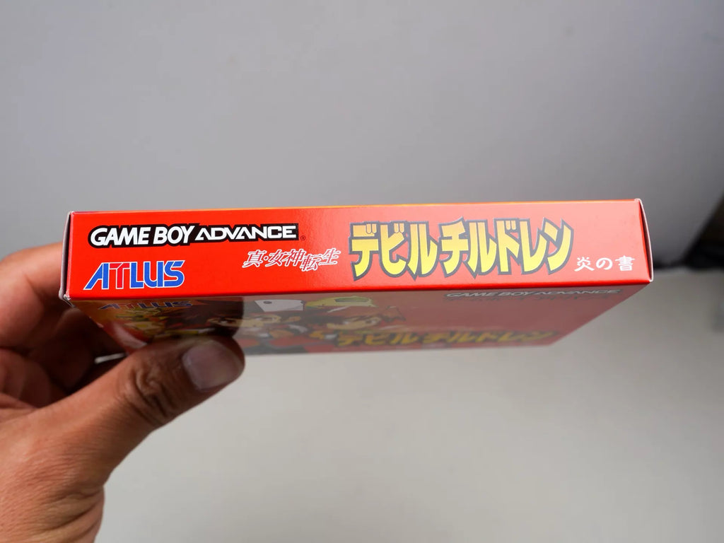120926-toy-32 GBA True Goddess Reincarnation, The Book of Flames, Original Genuine, Color As Pictured, Full Box, Beauty Nearly New, Cassette Function Normal, Free Shipping Transparent Protective Box.