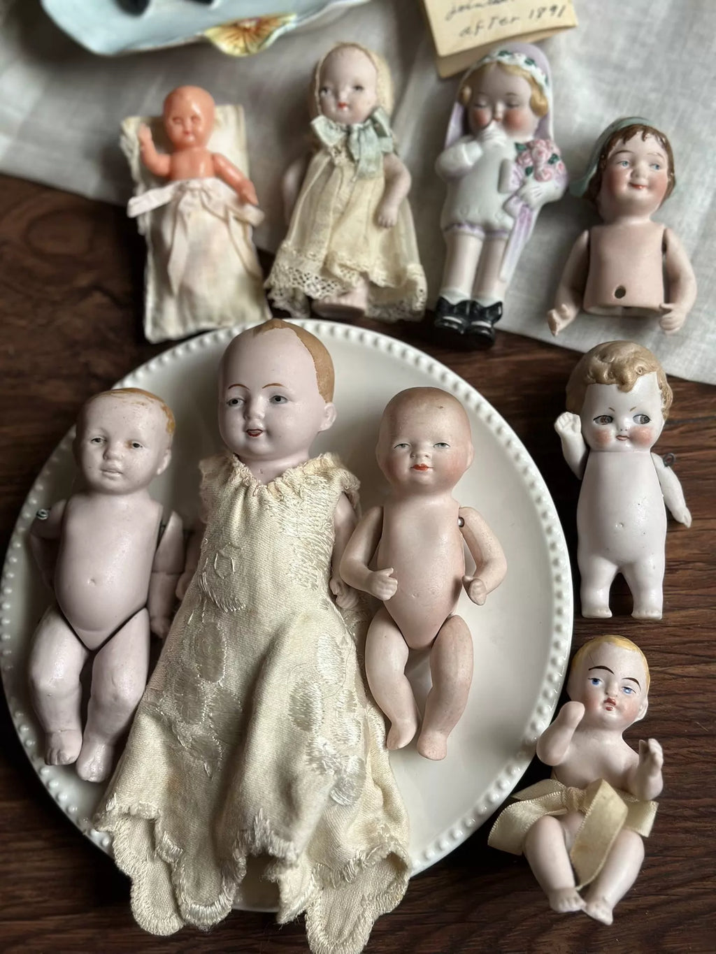 040926-doll-12 Antique German Mini Full Porcelain Baby Doll Collection