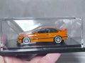 260926-toy-43 Hot Wheels RLC BMW M3 LTW orange alloy model 1/64 scale with original display box and 1995 New