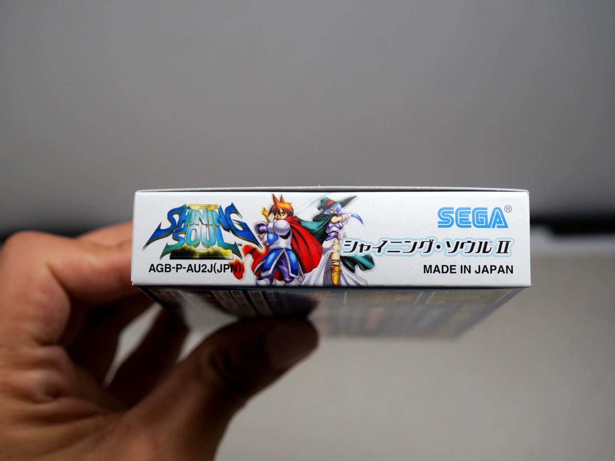 120926-toy-56 GBA game, Sega Soul of Light 2 generation, original genuine, rare card, color as shown in the picture, the box is all new, the chip memory is normal, the transparent protective box is delivered free of charge.