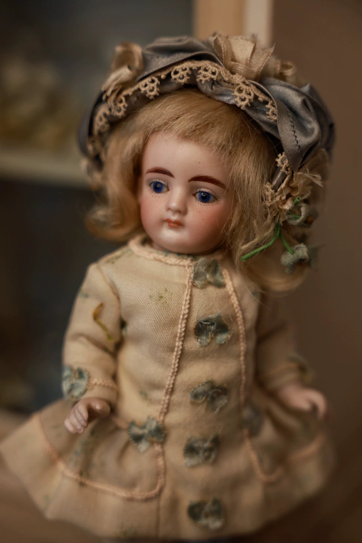 260926-toy-61 Kestner Antique Soup Dolls Photo Only Early Full Porcelain Shut Up German Cera
