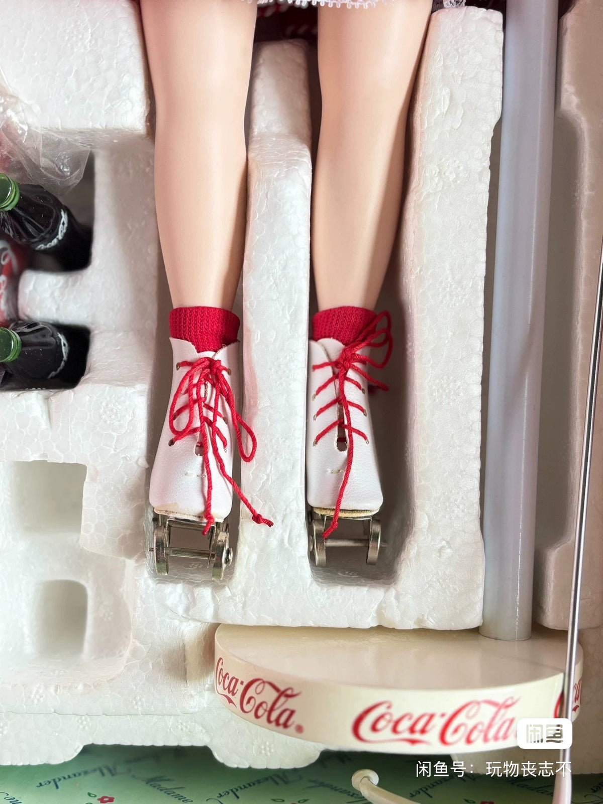 260926-toy-63 Coca-Cola full ceramic porcelain doll madame Alexander