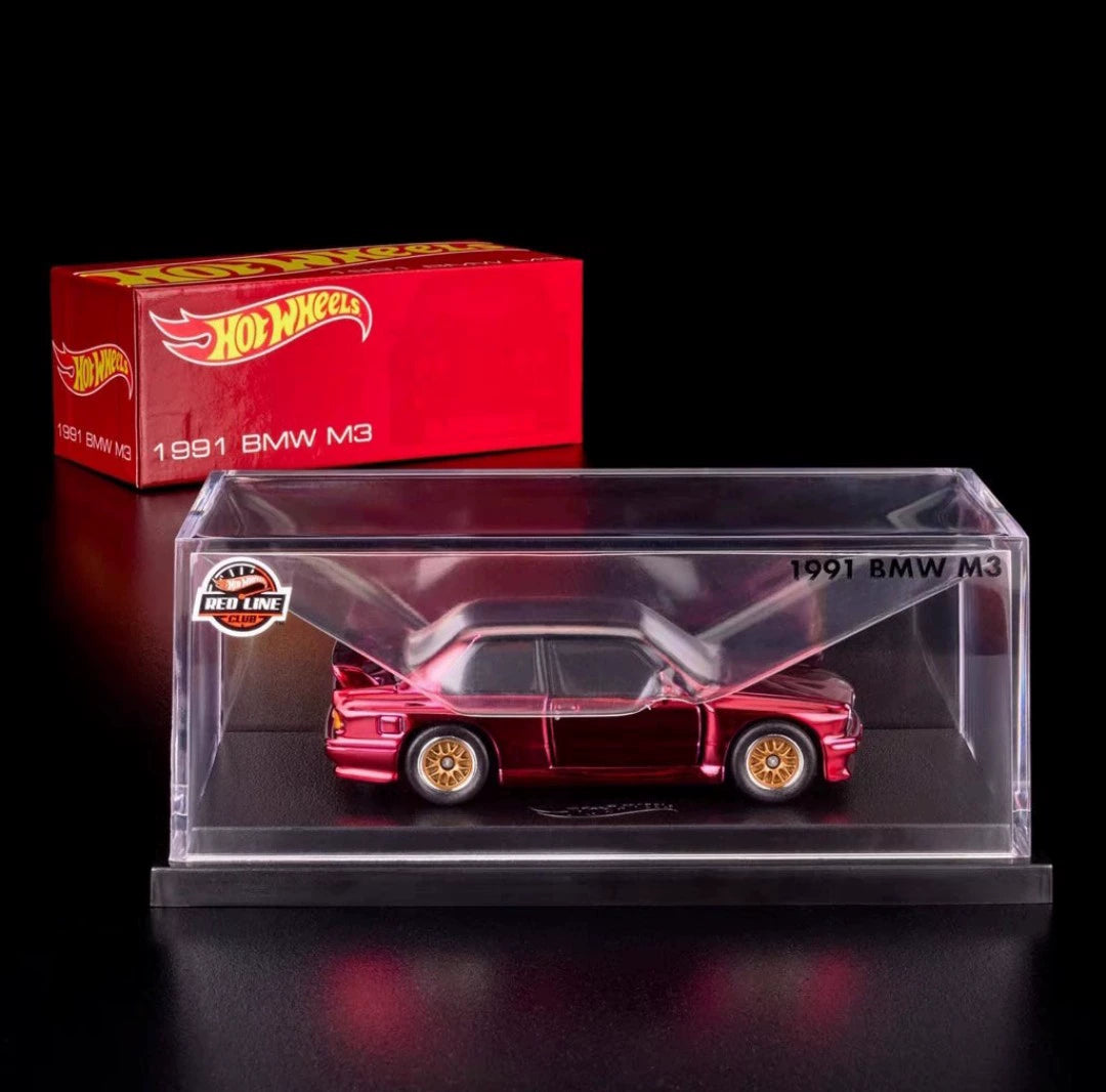 260926-toy-125 Hot Wheels RLC bovine blood red BMW the box is intact sticker still there what you ne New
