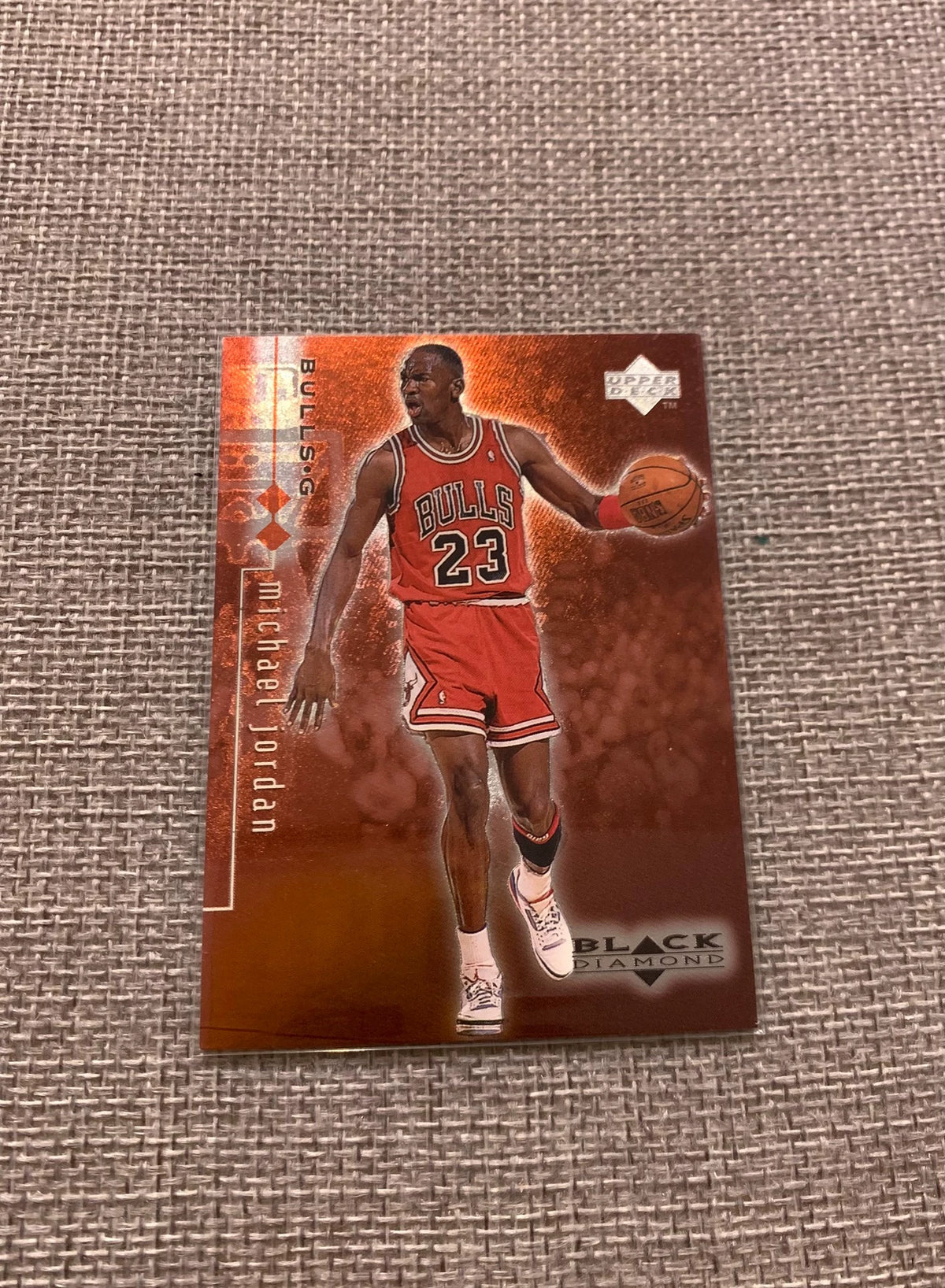 121026-toy-9 Upper Deck Black Diamonds Classic Old Carmichael Jordan 23 Bulls 3000
